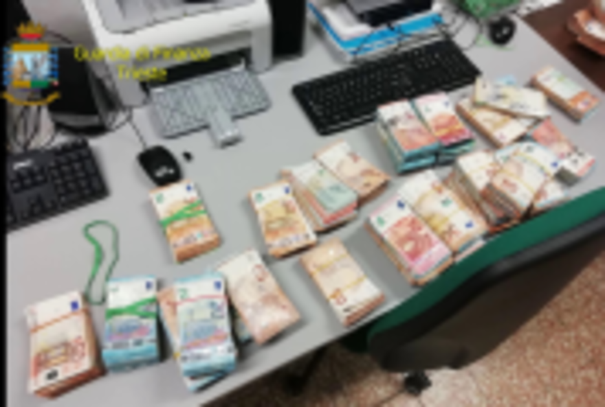 Sequestro banconote Trieste
