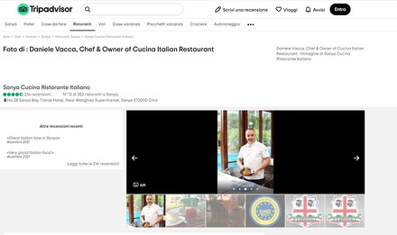 Cucina italiana protagonista sull'isola di Hainan