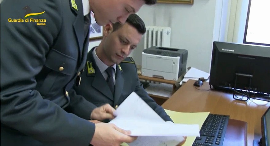 Finanza ROma frode fiscale, 25 misure.jpg