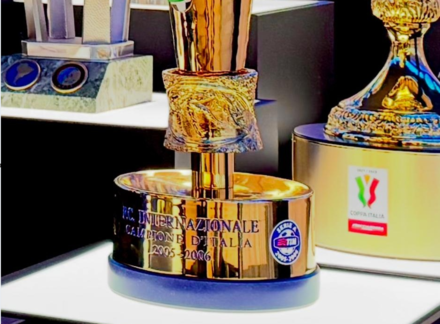 Lo scudetto di Cartone è da oggi nella bacheca dell'Inter