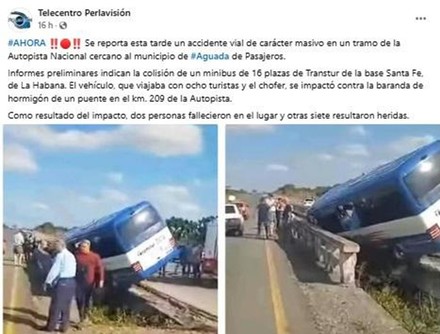 Cuba, incidente per minibus con italiani: morte due persone