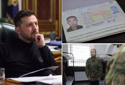 Soldati cinesi catturati in Ucraina