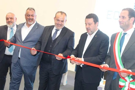 EdilExpoRoma inaugurazione con il VicePremier Matteo Salvini