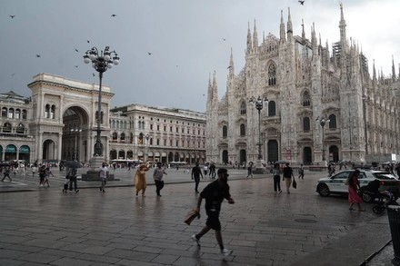 Ondata di maltempo sull'Italia: piogge intense a Milano